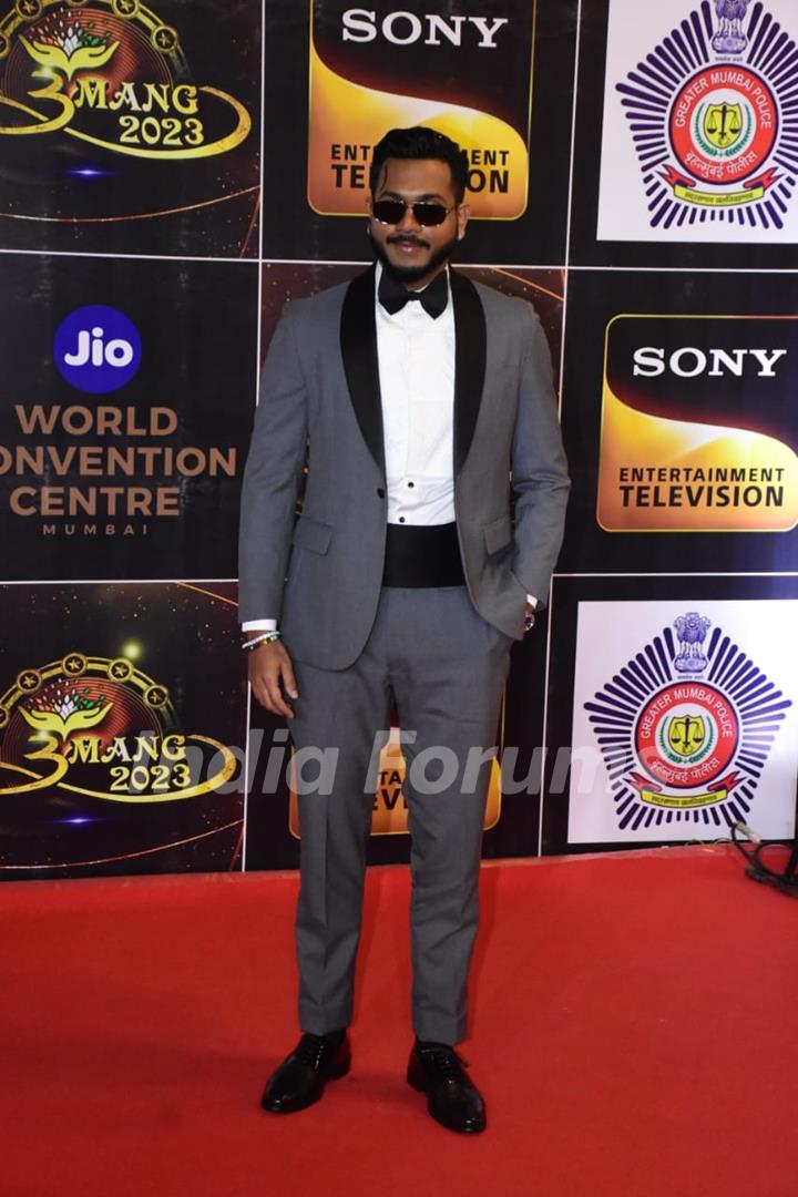 Arpan Kumar Chandel on the Umang 2023 Red Carpet