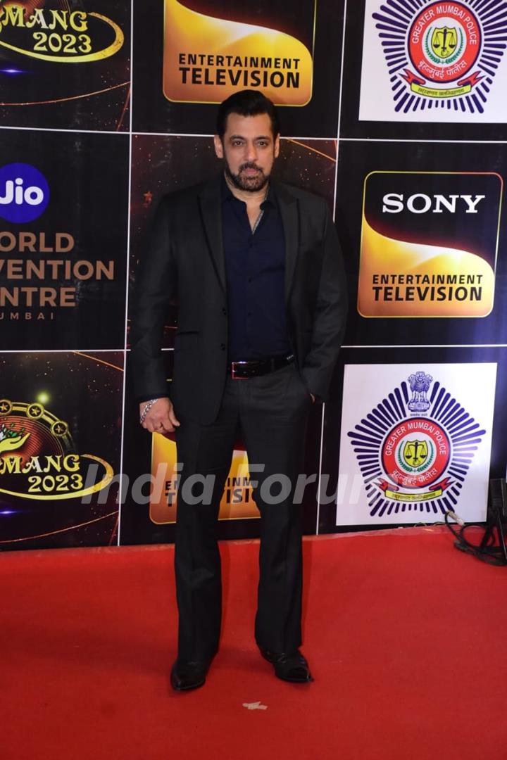 Salman Khan on the Umang 2023 Red Carpet