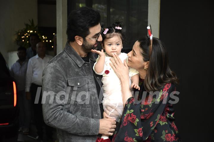 Celebrities at Kapoor's Christmas party