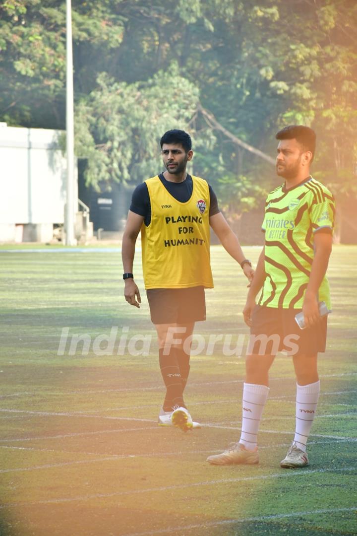 Celebrities spotted at  All-star FC football match in Juhu