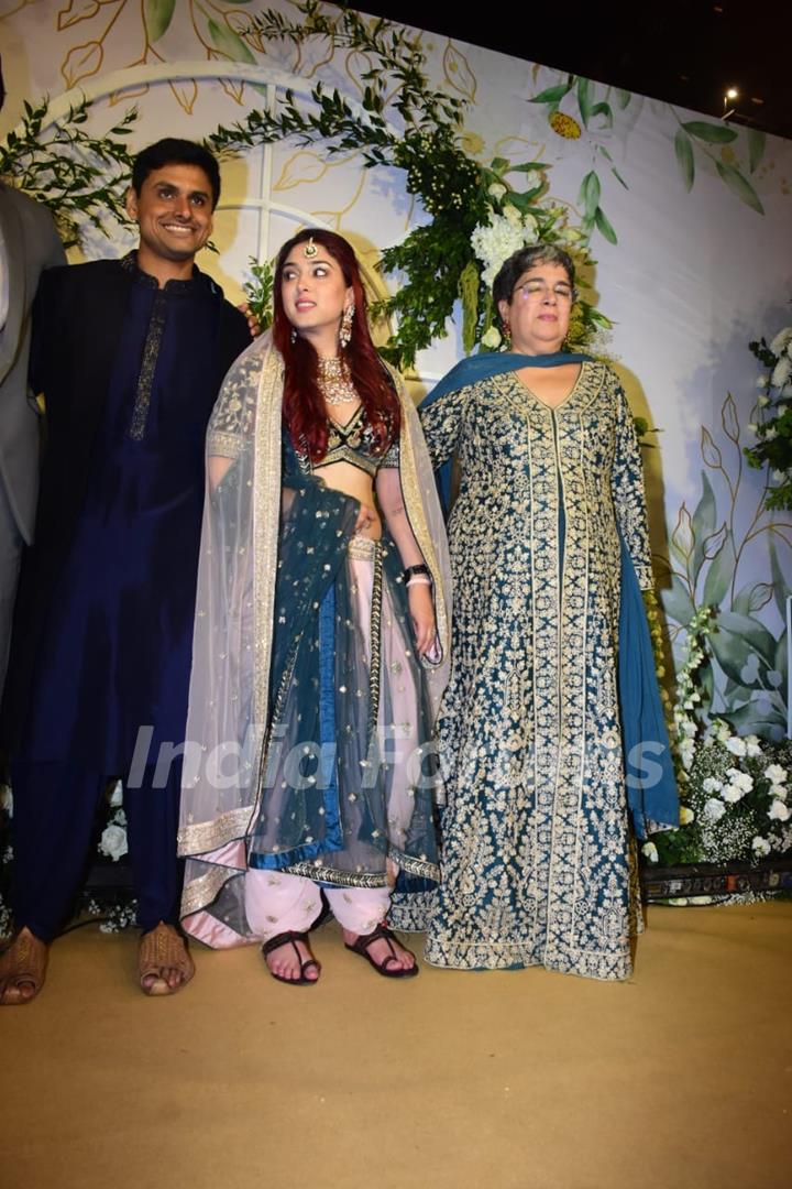 Ira Khan and Nupur Shikhare spotted in Ira Khan and Nupur Shirkhe wedding ceremony