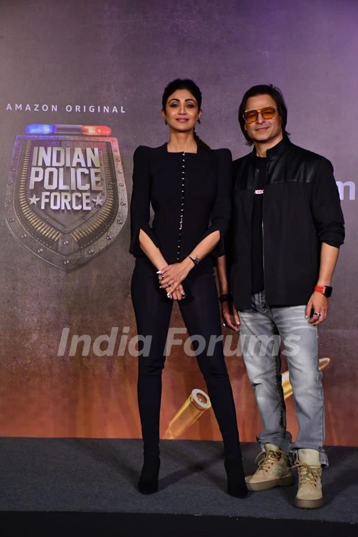 Celebrities snapped at the trailer launch of Indian Police Force