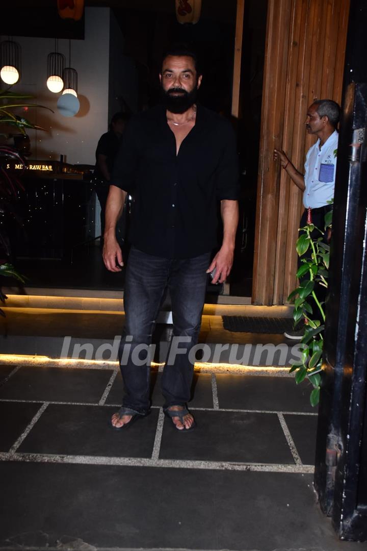 Bobby Deol snapped in the city