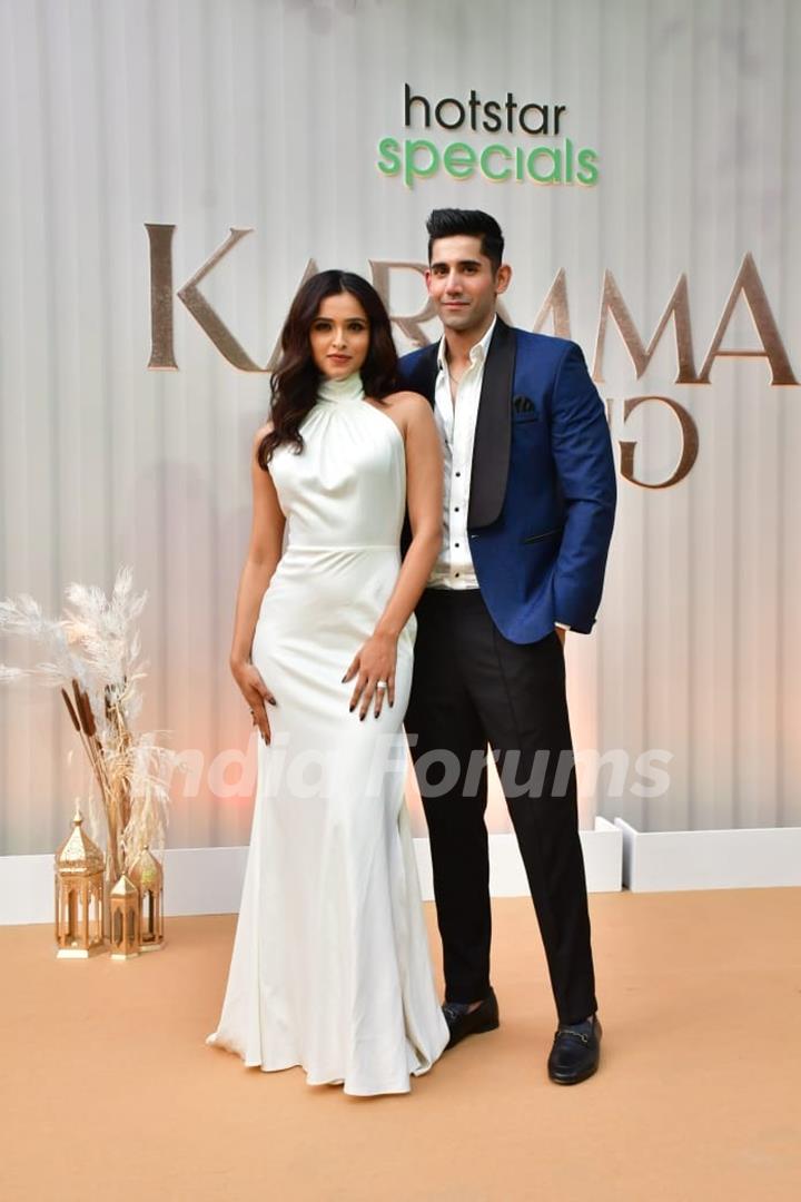 Varun Sood, Namrata Sheth snapped at the trailer launch of Karmma Calling