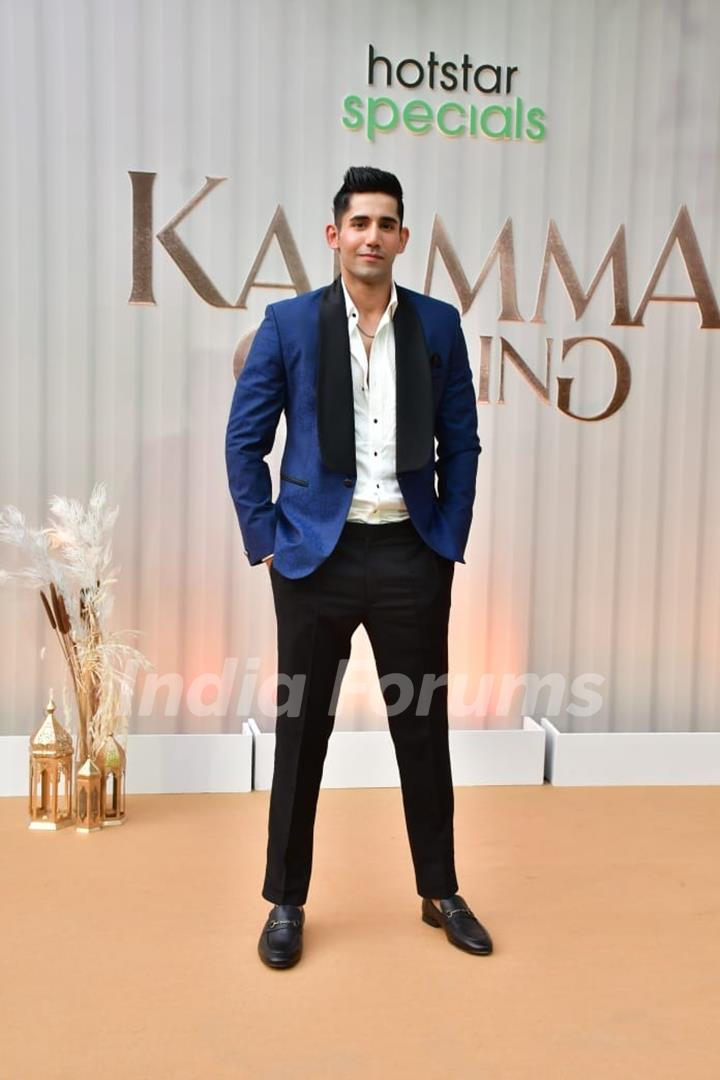 Varun Sood snapped at the trailer launch of Karmma Calling