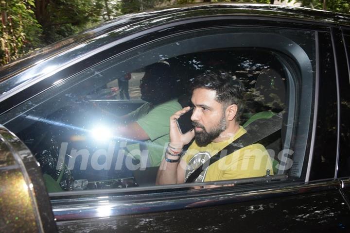 Emraan Hashmi snapped in the city