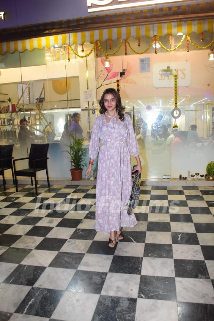 Tejasswi Prakash snapped in the city