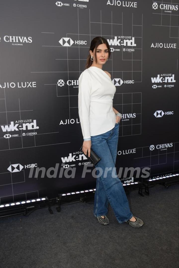 Diana Penty spotted at Jio garden event