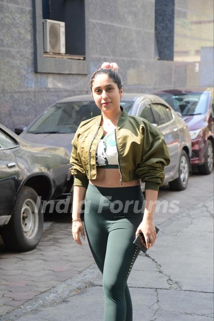 Neha Bhasin spotted outside gym in Bandra