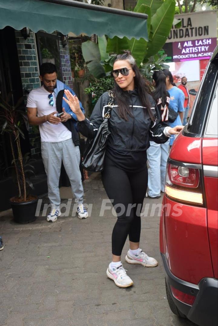 Neha Dhupia sighted within city