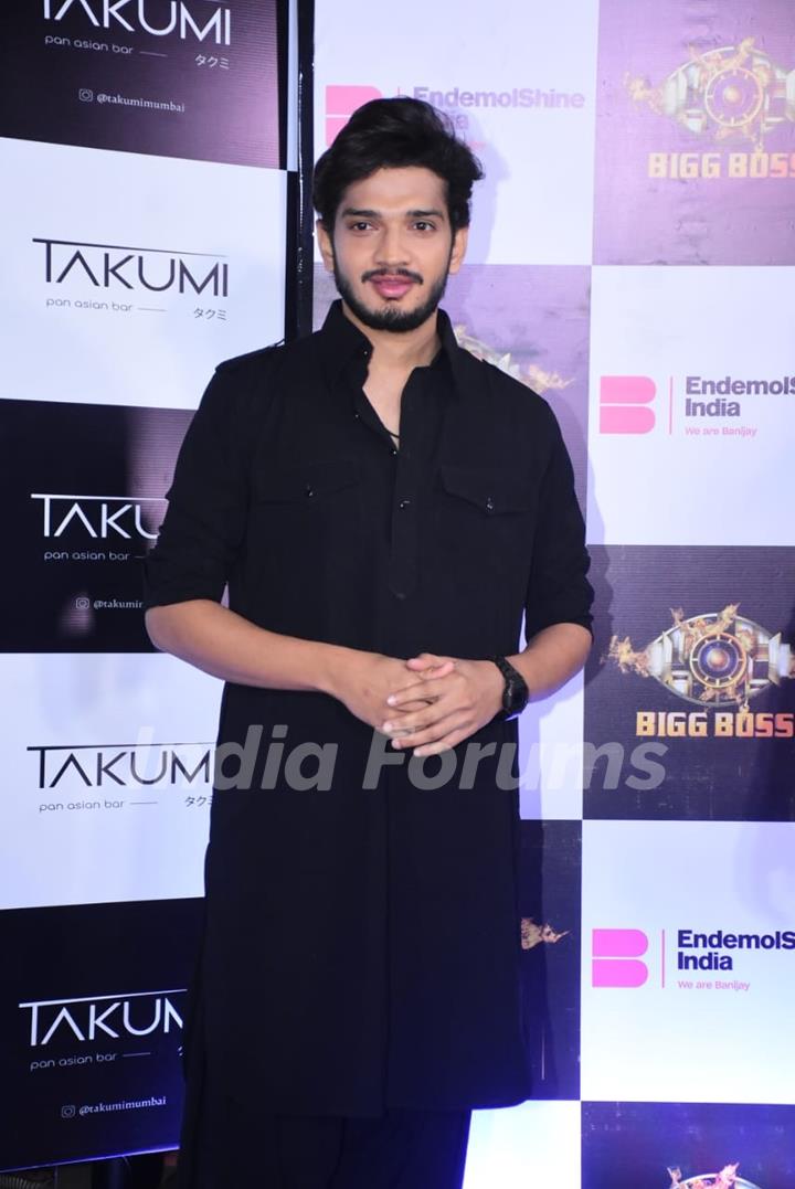 Munawar Faruqui attend Bigg Boss 17 success party