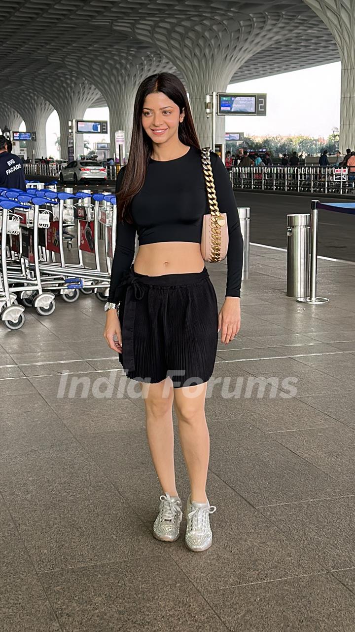 Vedika Kumar snapped at the airport
