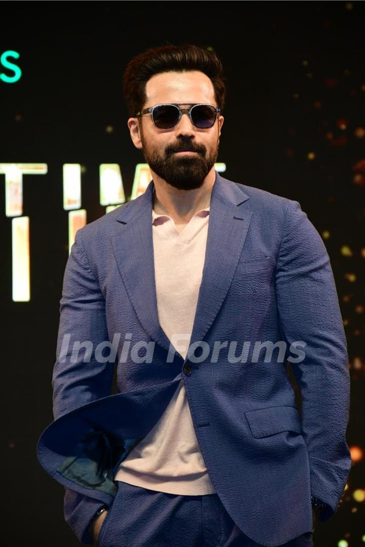 Emraan Hashmi snapped at the trailer launch of Showtime 