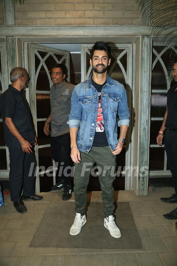 Karan Wahi  spotted at the launch party of Raisinghani Vs Raisinghani