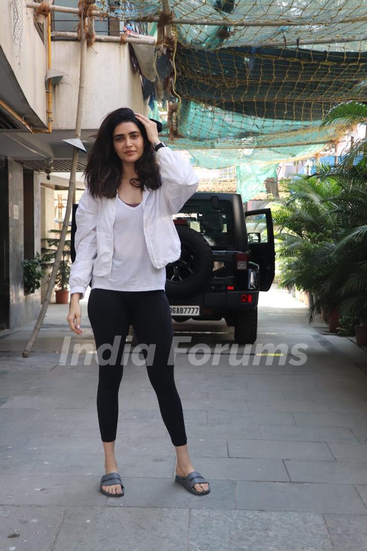 Karishma Tanna spotted in Bandra