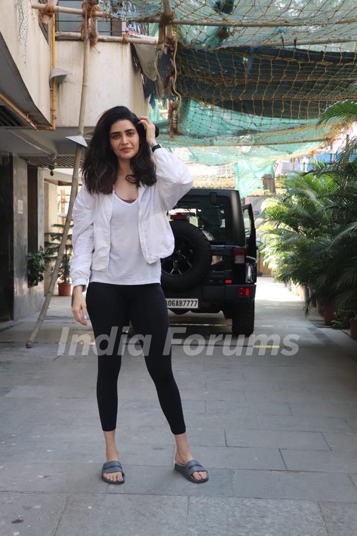 Karishma Tanna spotted in Bandra