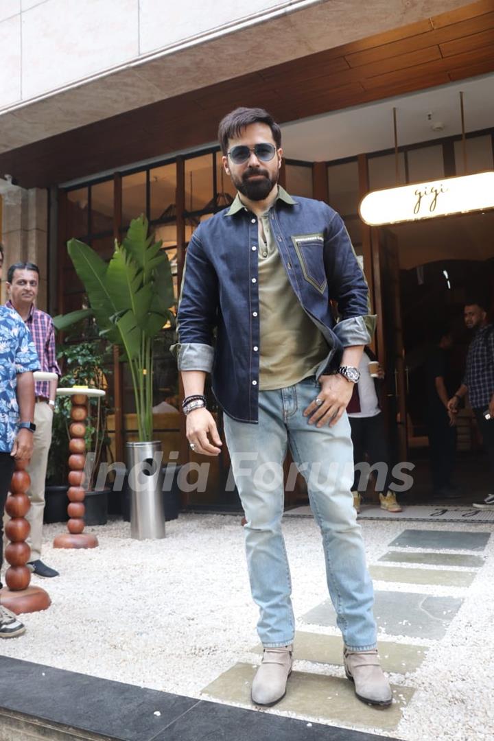 Emraan Hashmi snapped in the city