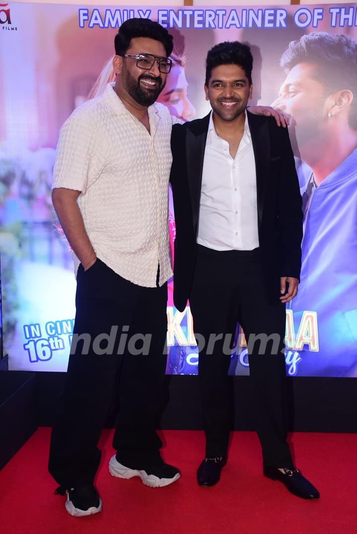 Kapil Sharma and Guru Randhawa grace the screening of Kuch Khattaa Ho Jaay