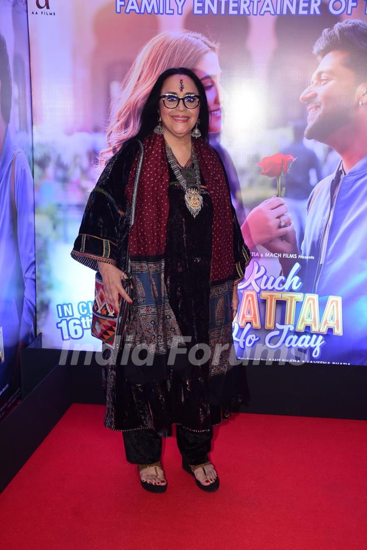 Ila Arun grace the screening of Kuch Khattaa Ho Jaay