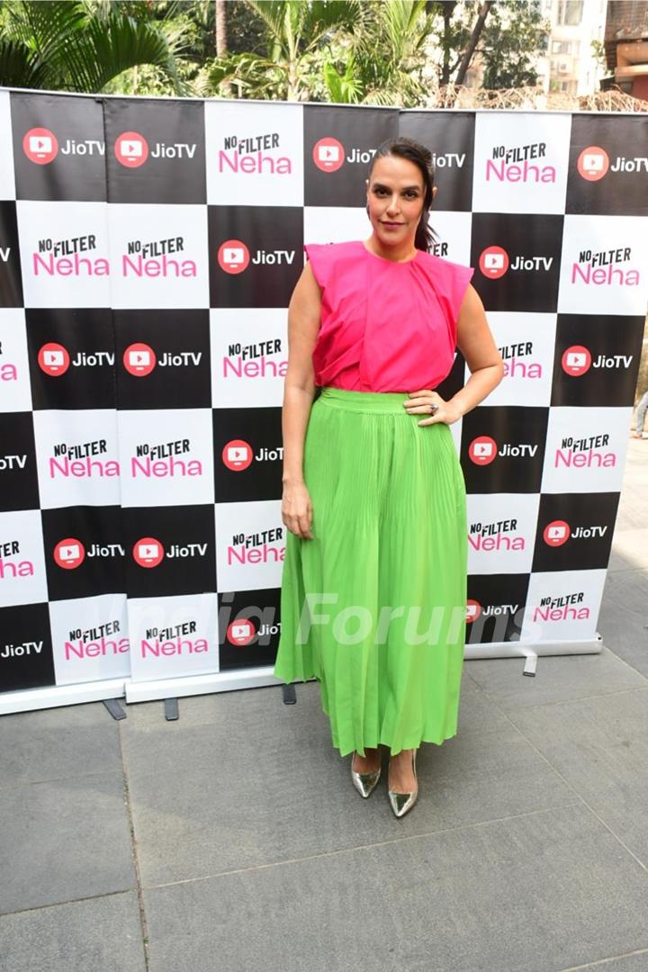 Neha Dhupia snapped at No Filter Neha Season 6