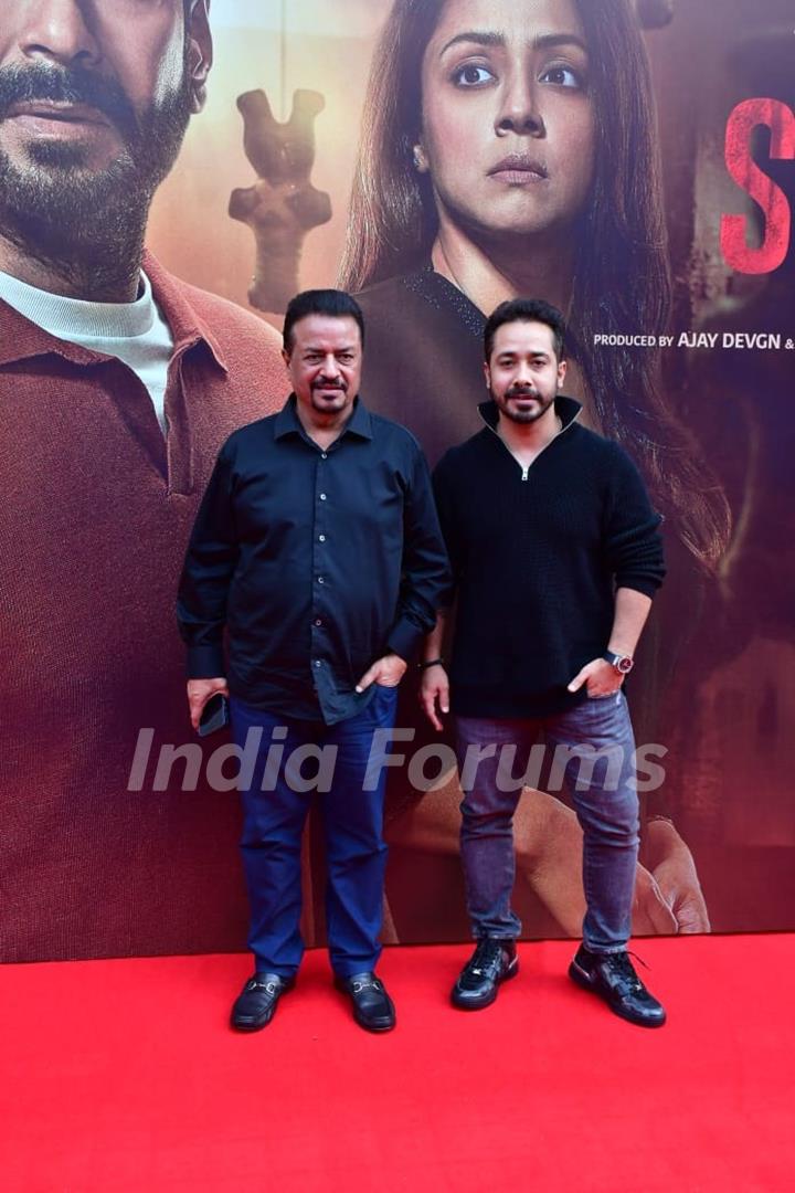 Celebrities spotted at the trailer launch of 'Shaitaan'