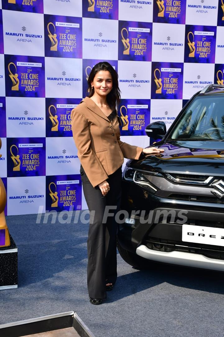 Alia Bhatt attend the press conference of Zee Cine Awards 2024