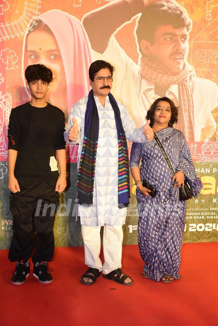 Yashpal Sharma, Pratibha Sharma attend the screening of Laapataa Ladies