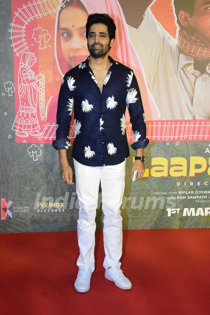 Adivi Sesh attend the screening of Laapataa Ladies