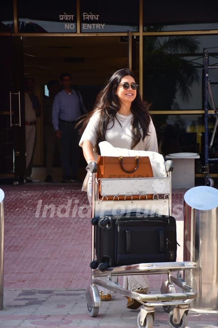 Celebrities snapped at the Jamnagar airport for Anant Ambani and Radhika Merchant pre-wedding function