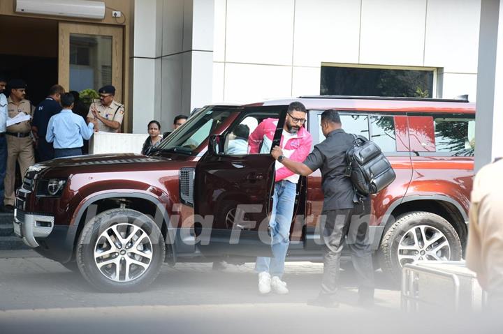 Abhishek Bachchan snapped at the airport