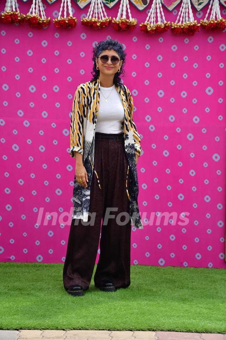 Kiran Rao snapped at Jamnagar airport