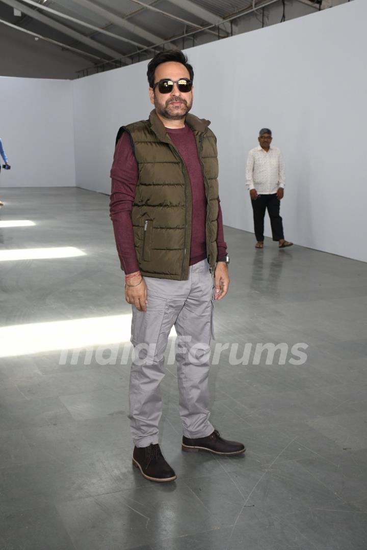 Pankaj Tripathi snapped at the Trailer launch of Murder Mubarak