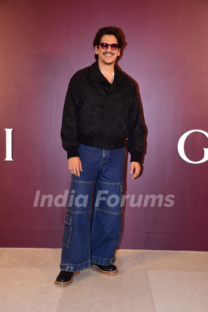 Vijay Varma attend the Gucci event