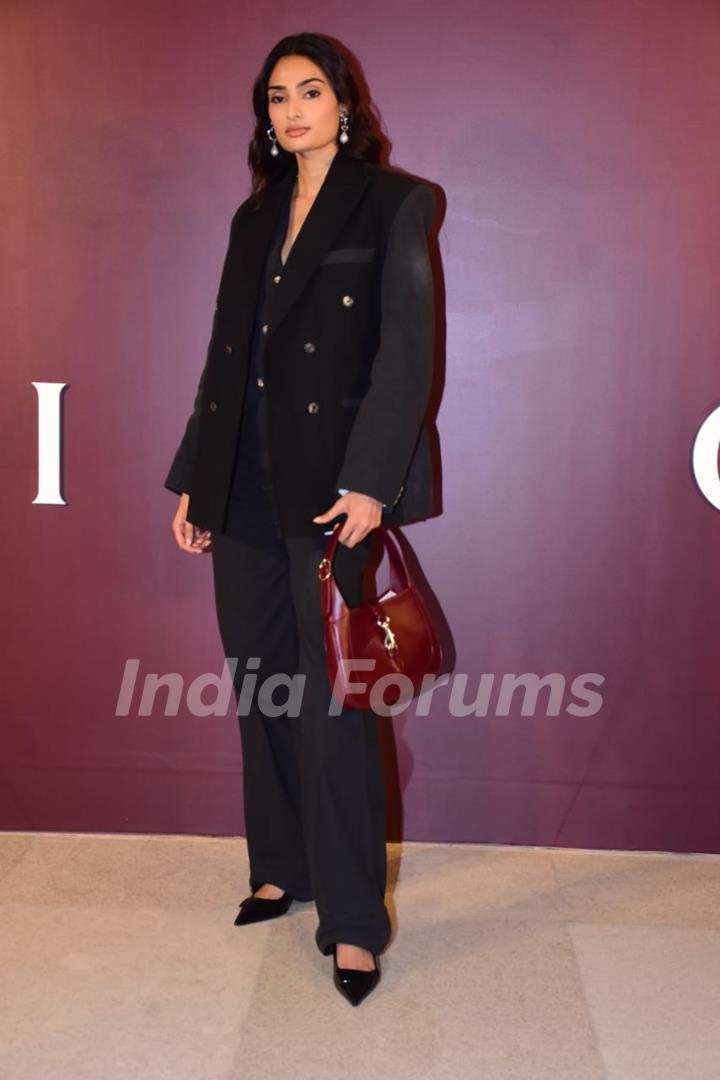 Athiya Shetty attend the Gucci event