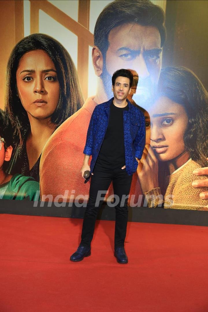 Tusshar Kapoor grace the premiere of Shaitaan