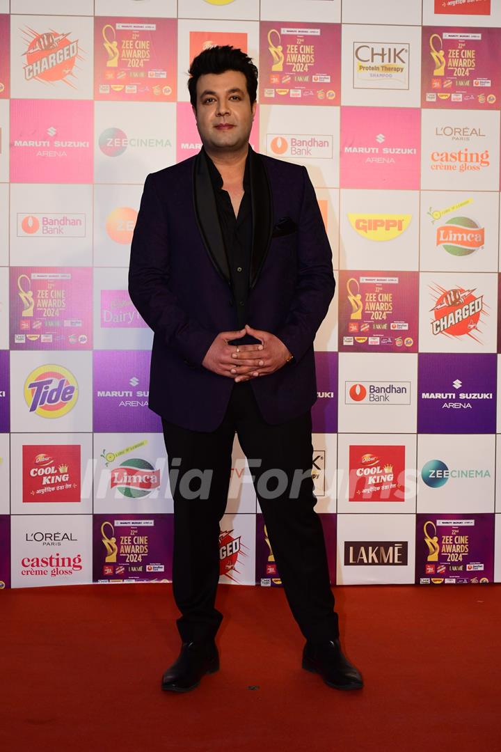 Varun Sharma snapped at at Zee Cine Awards 2024