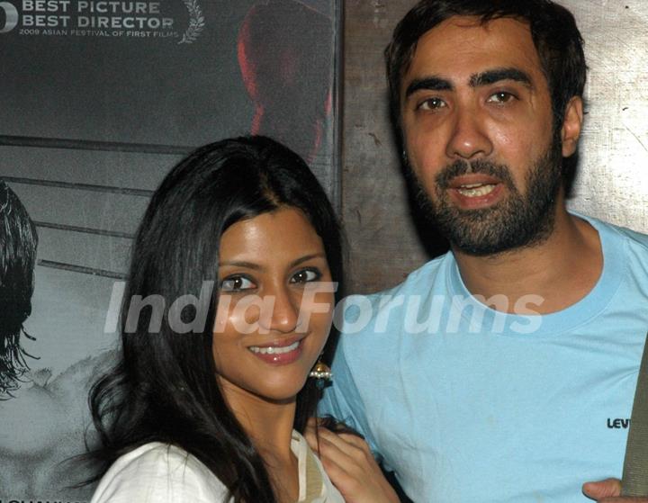 Ranvir Shorey with Konkona Sen Sharma