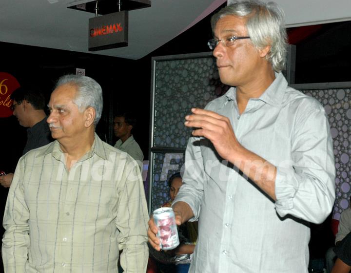 Ramesh Sippy and Sudhir Mishra in the premeire of the movie The Japanese Wife