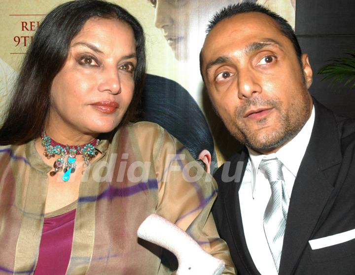 Shabana Azmi and Rahul Bose in the premeire of the movie The Japanese Wife