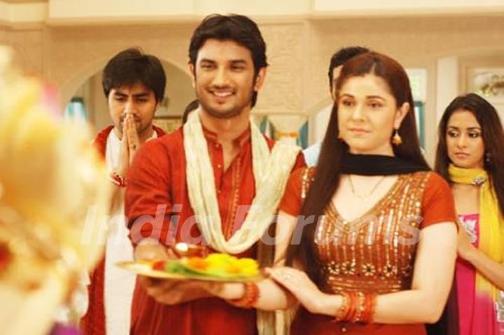 Still from Kis Desh Mein Hai Meraa Dil tv show