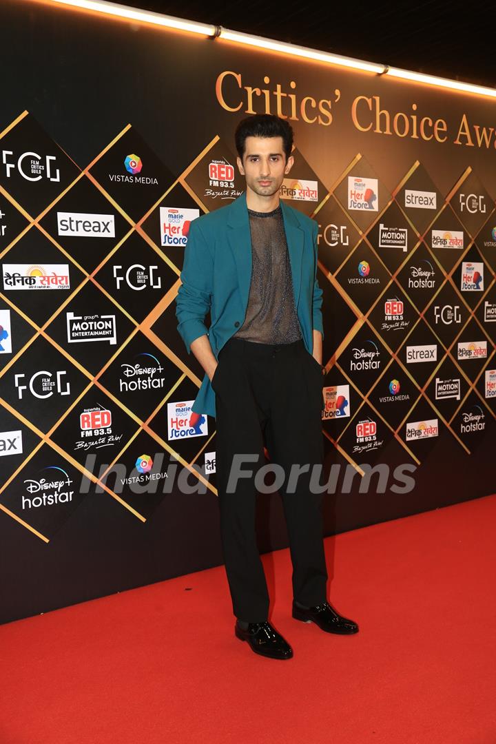 Sidhant Gupta grace the Critics Choice Awards 2024