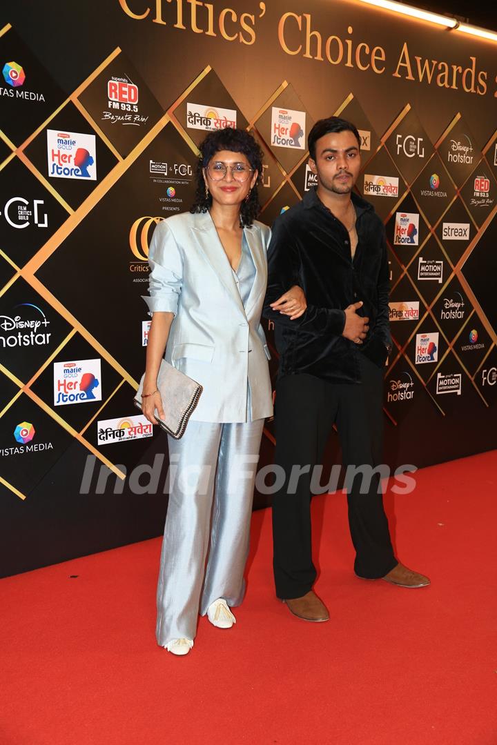 Kiran Rao and Sparsh Shrivastav grace the Critics Choice Awards 2024