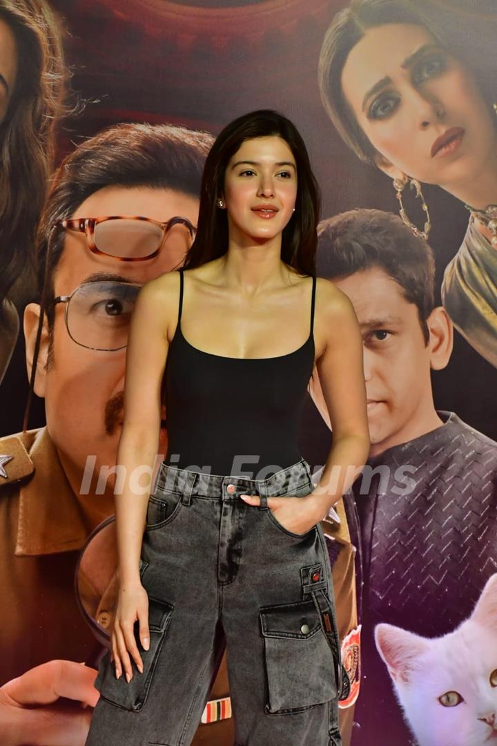 Shanaya Kapoor grace the premiere of Murder Mubarak