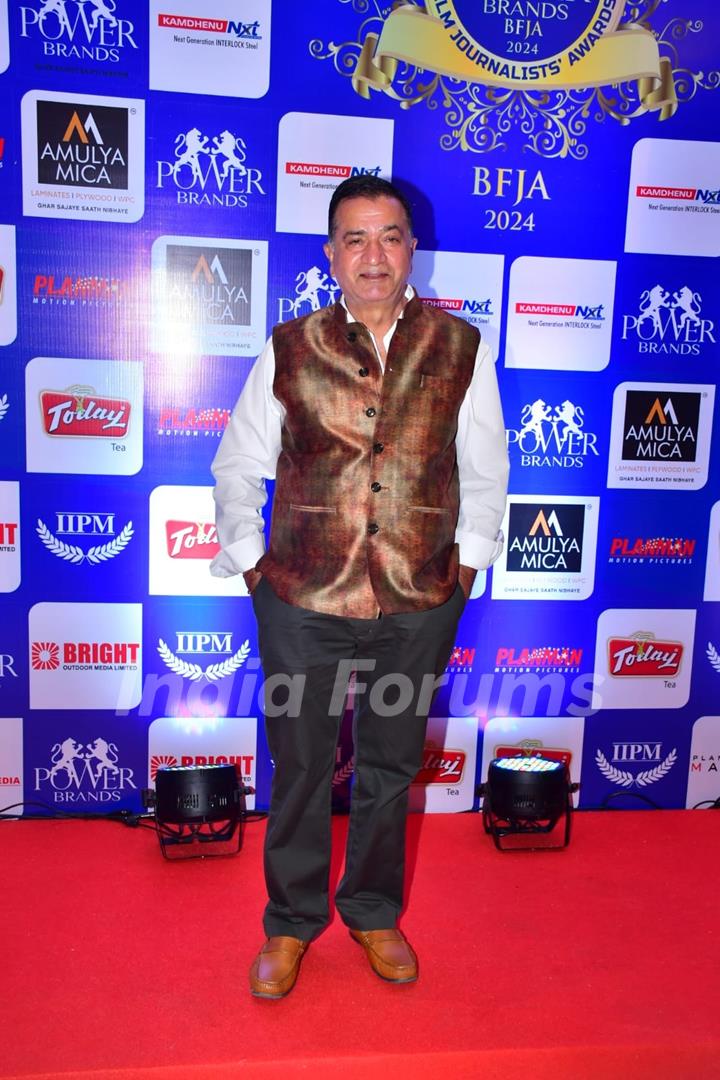 Sham Kaushal grace the Bollywood Film Journalist Awards 2024