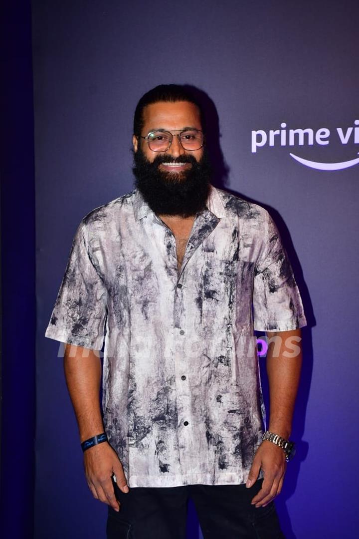 Rishab Shetty attend Amazon Prime Video announcement party