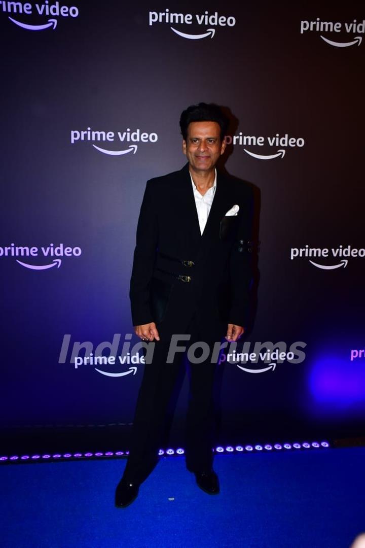 Manoj Bajpayee attend Amazon Prime Video announcement party