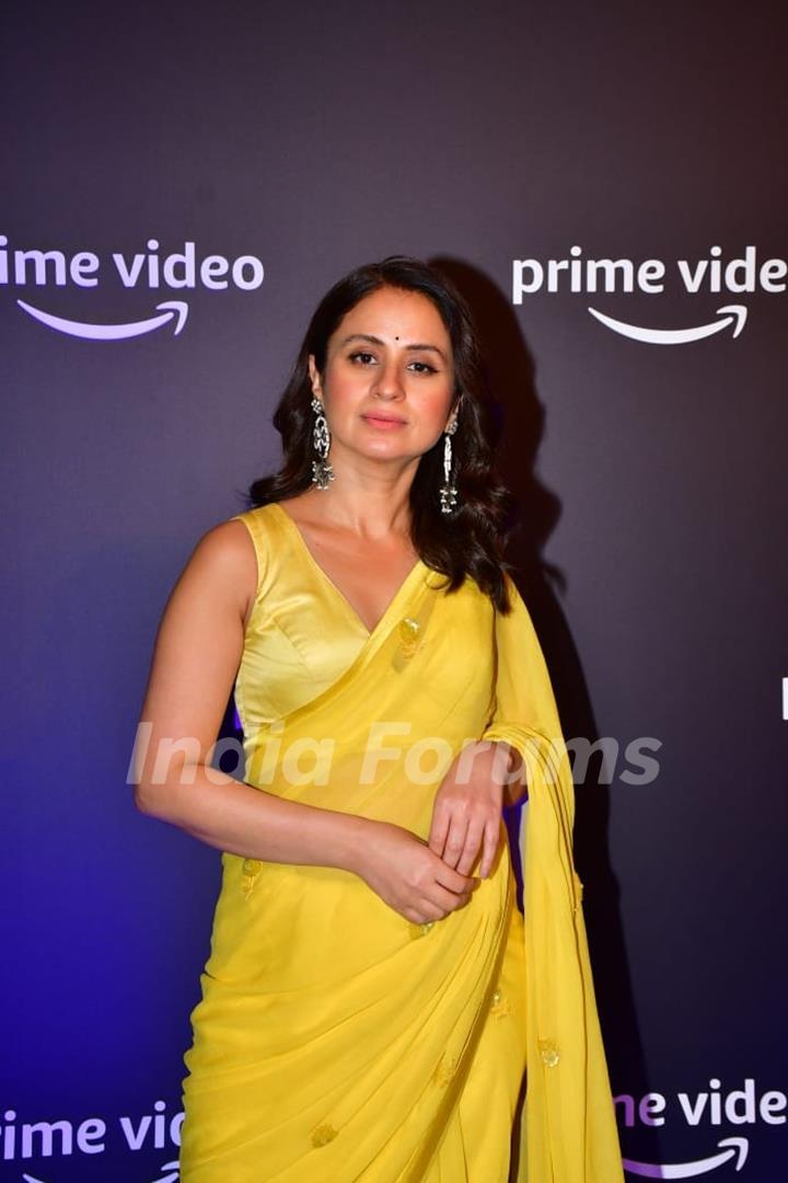Rasika Dugal attend Amazon Prime Video announcement party