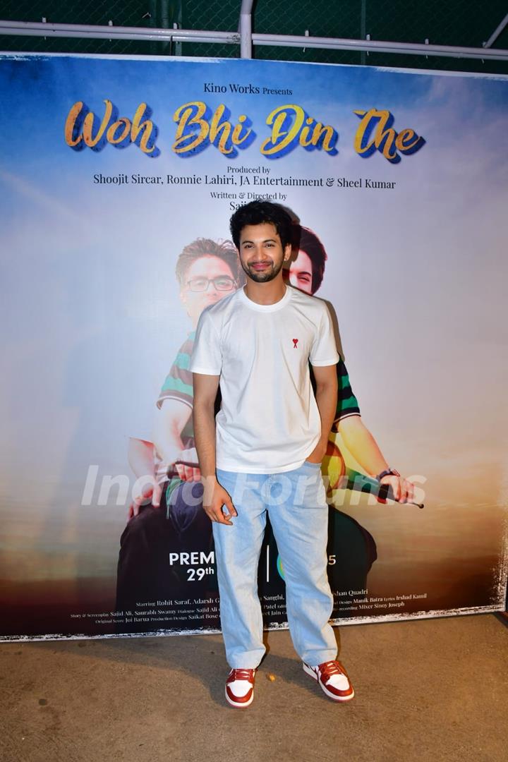 Rohit Saraf grace the screening of Woh Bhi Din The