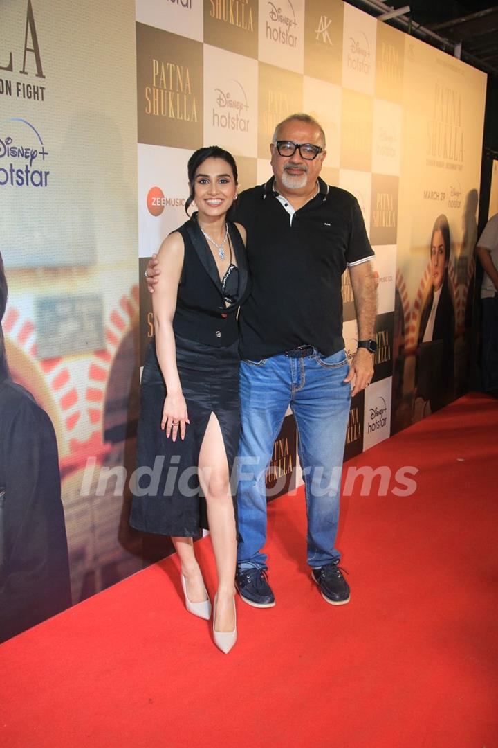 Celebrities snapped at the Screening of Patna Shukla