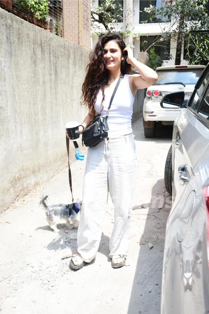 Fatima Sana Shaikh spotted in the city